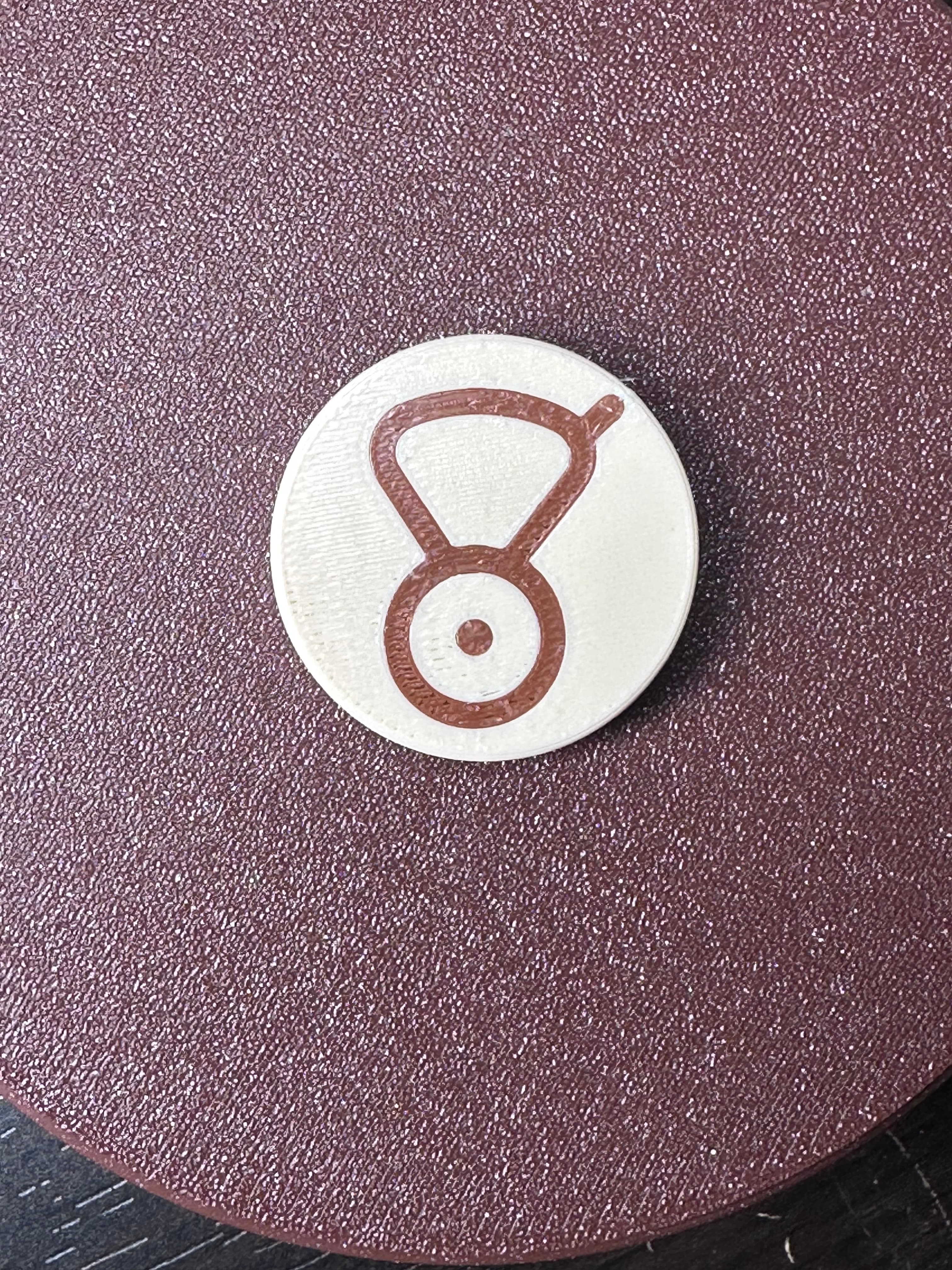 POKEMON UNOWN MMU FRIDGE MAGNET "V" 3d model