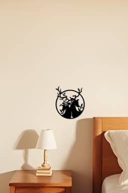 Deer Wall Art, Wall Decor, Home Decor 3d model