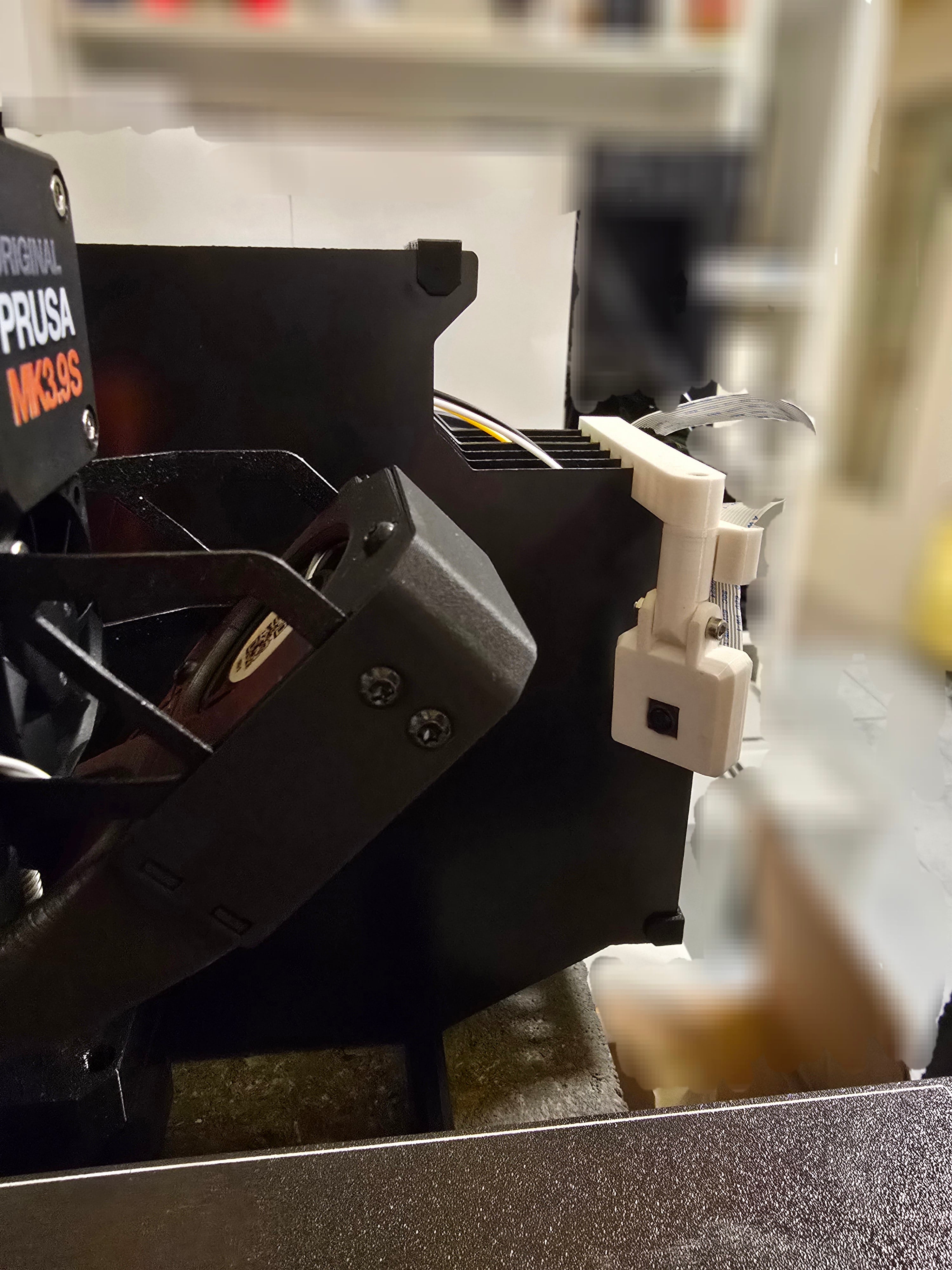 MMU3 Filament Buffer Pi Camera Holder/Mount 3d model