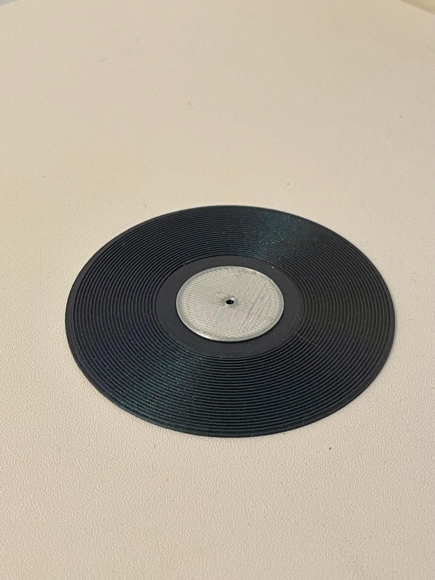 Mini Vinyl Record 3d model