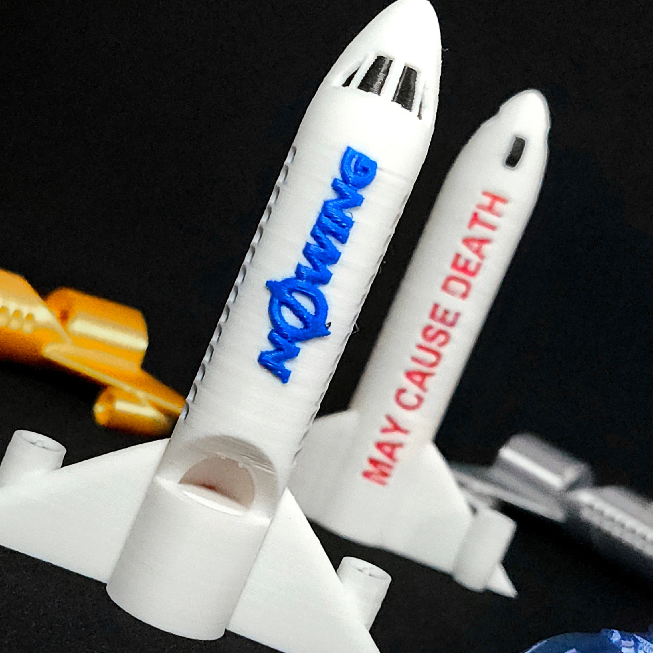 The Aviator's Airplane Safety Emergency Alert Whistle 3d model