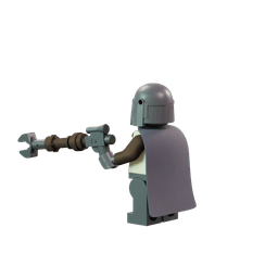 S1 Mando LEGO Figure 3d model