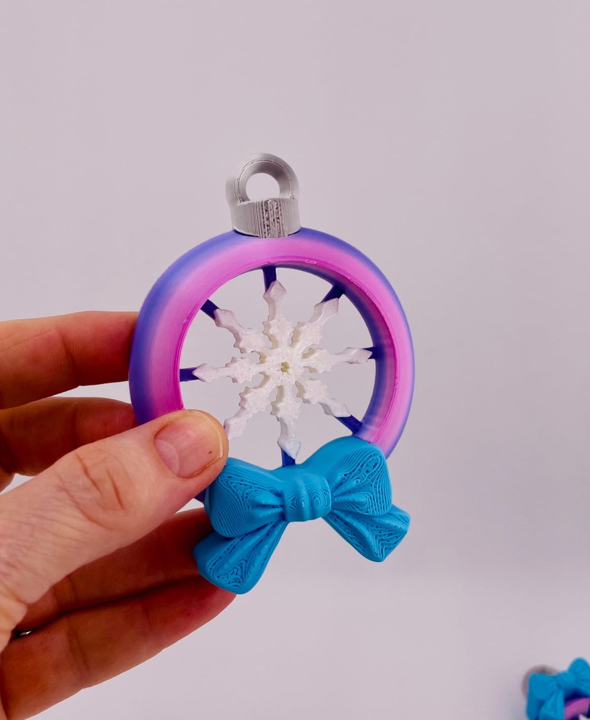 Snowflake Ornament Set 3d model