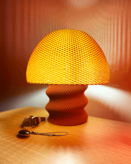 Musho Table Lamp - Mushroom Lamp - Lamps & Lighting by Lunfardo 3d model
