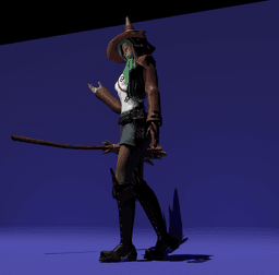 Cartoon Witch Figure 3d model
