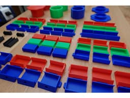 Rolling Storage Box - Just the Bits 3d model