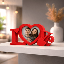 Love Photo Frame, Valentine’s Day Gift, Love Couple Photo Frame, Anniversary Photo Frame 3d model
