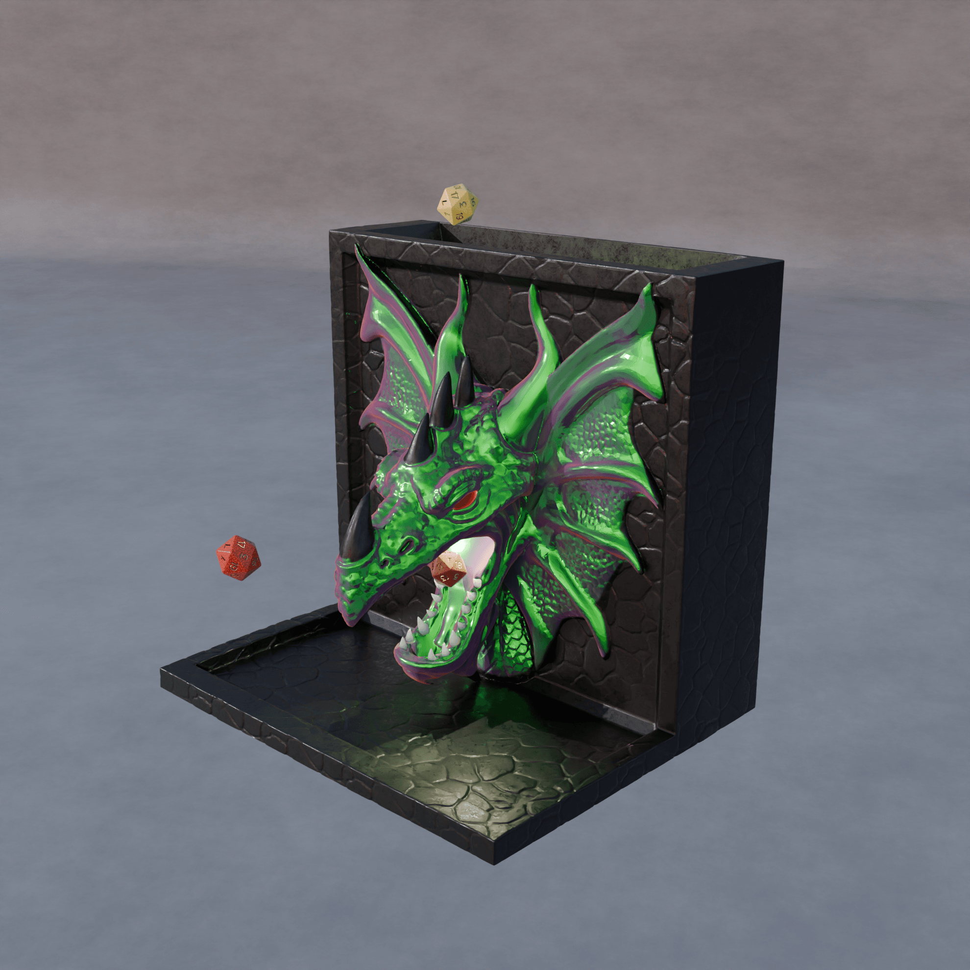 Dragon Dice Tower 3d model
