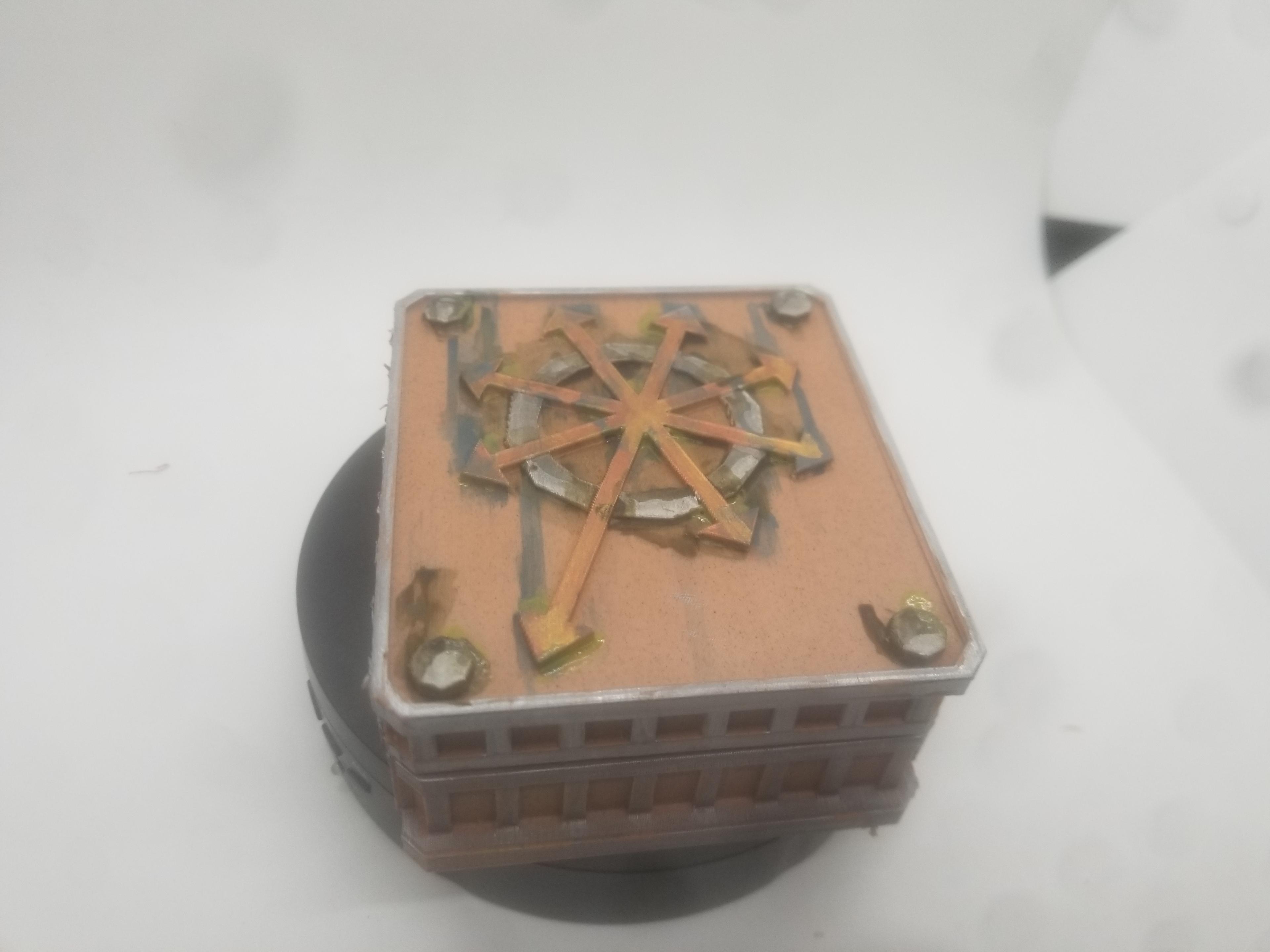 FHW: Iron Compass Cosplay Prop v1 and v2 3d model