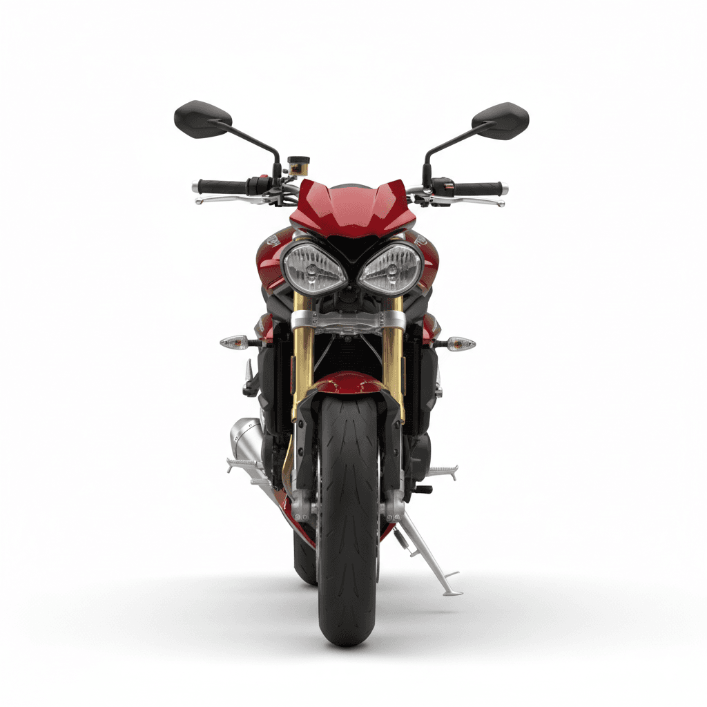 Triumph Street Triple 675 Motorcycle 3d model