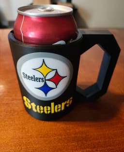 Pittsburgh Steelers Koozie set 3d model