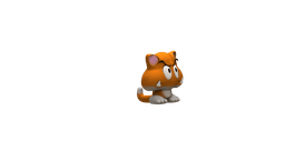 Kitty Cat Goomba 3d model