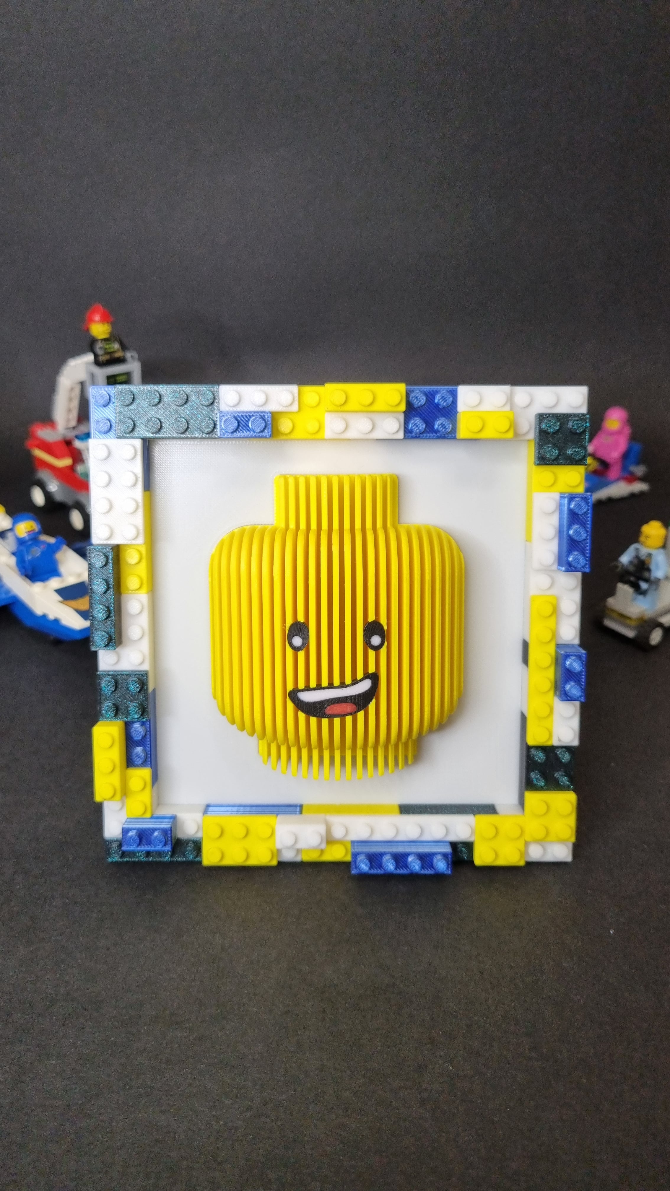 BrickFace Laugh 3D 3d model