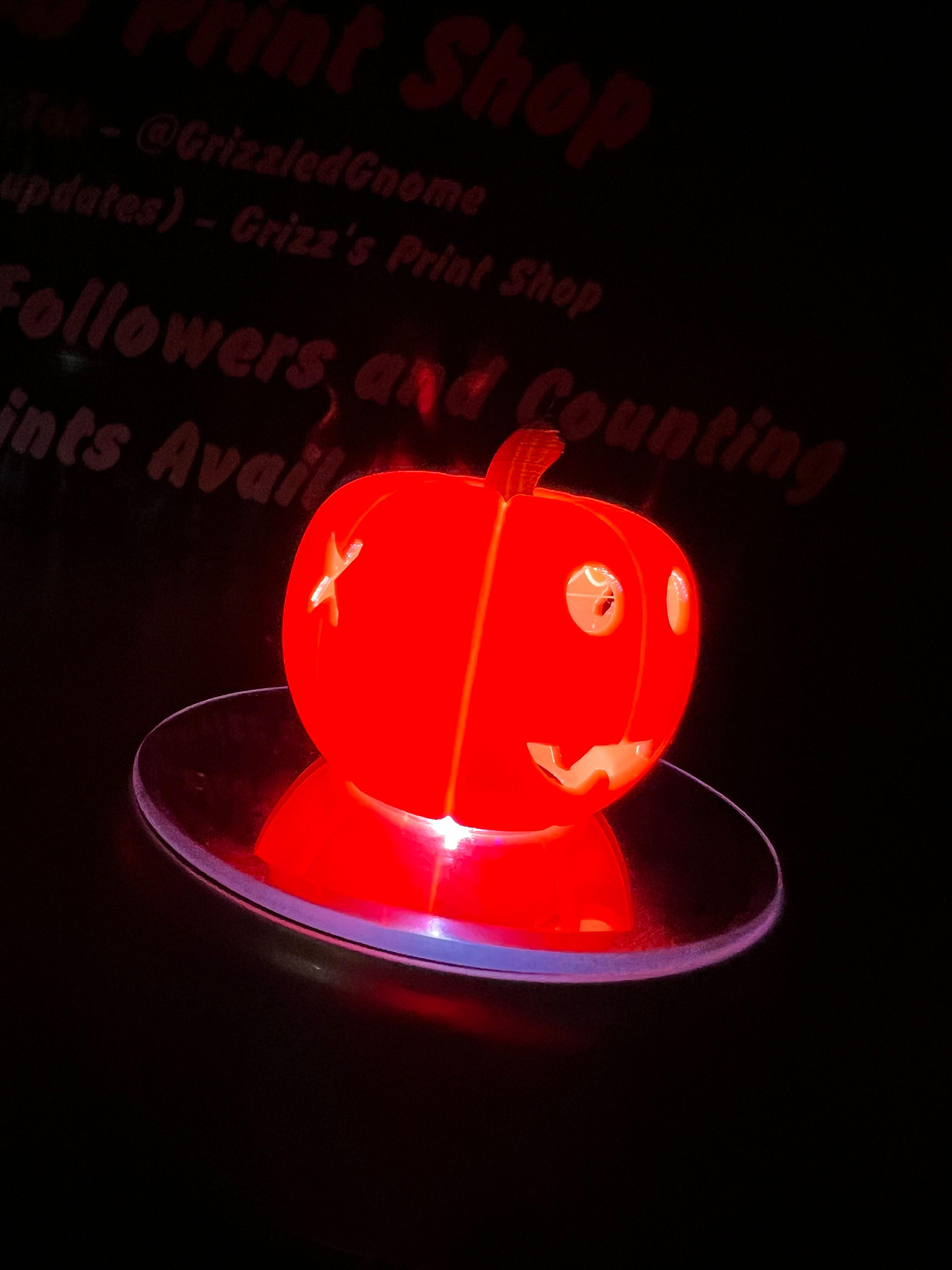 Hear no evil - Tea light Jack o lanterns 3d model