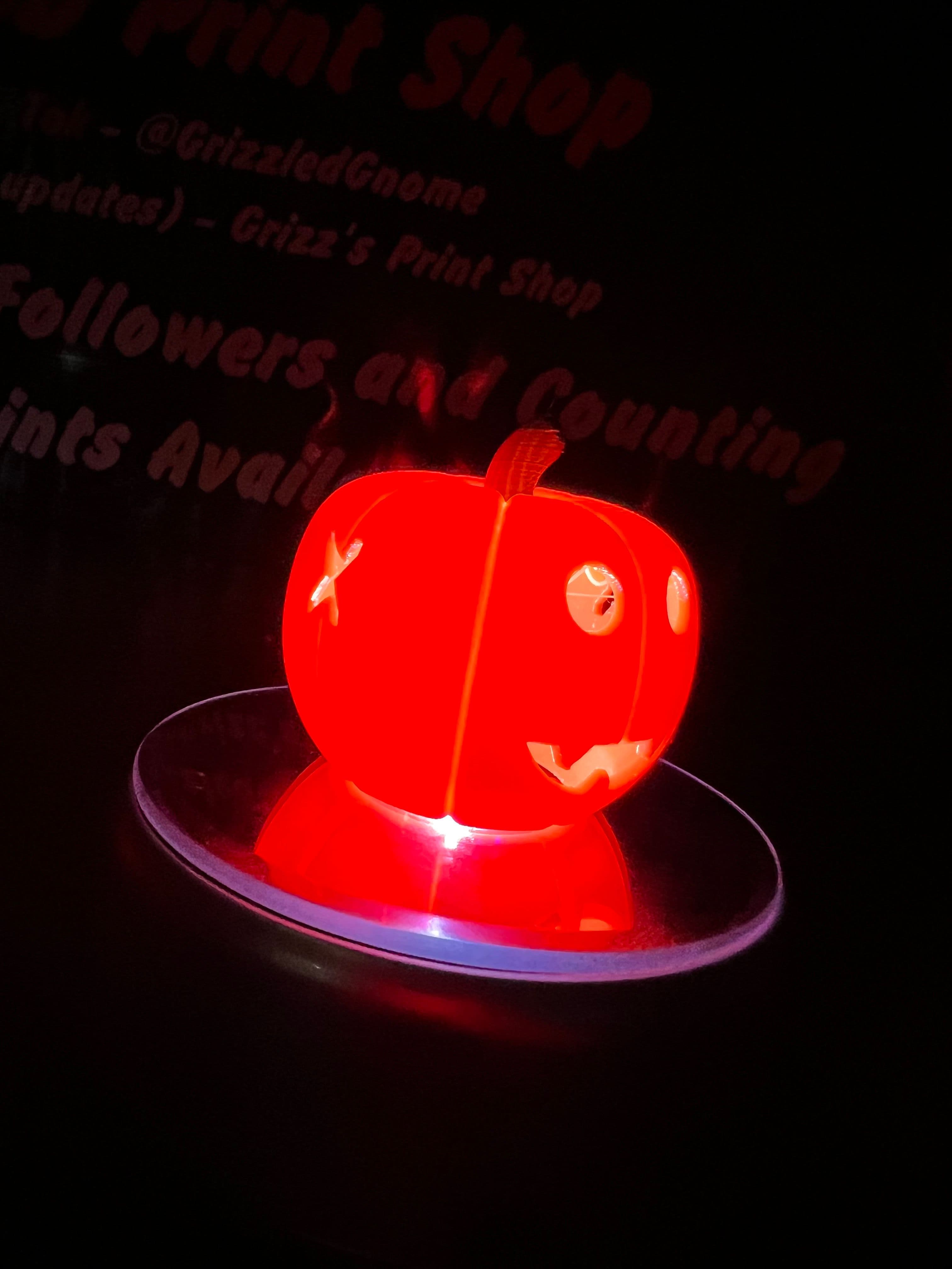Hear no evil - Tea light Jack o lanterns 3d model