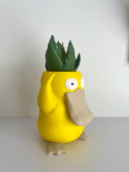 POKEMON PSYDUCK POT / PLANTER 3d model