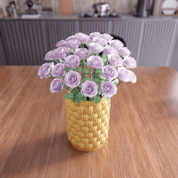 Parametric Bubble Textured Vase 3d model