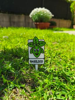 Etichette Orto con Facce Divertenti 3d model