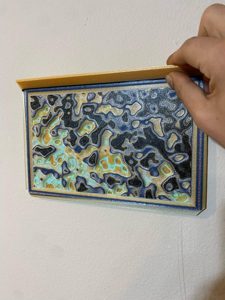 3D Printed Painting Canyon 3d model