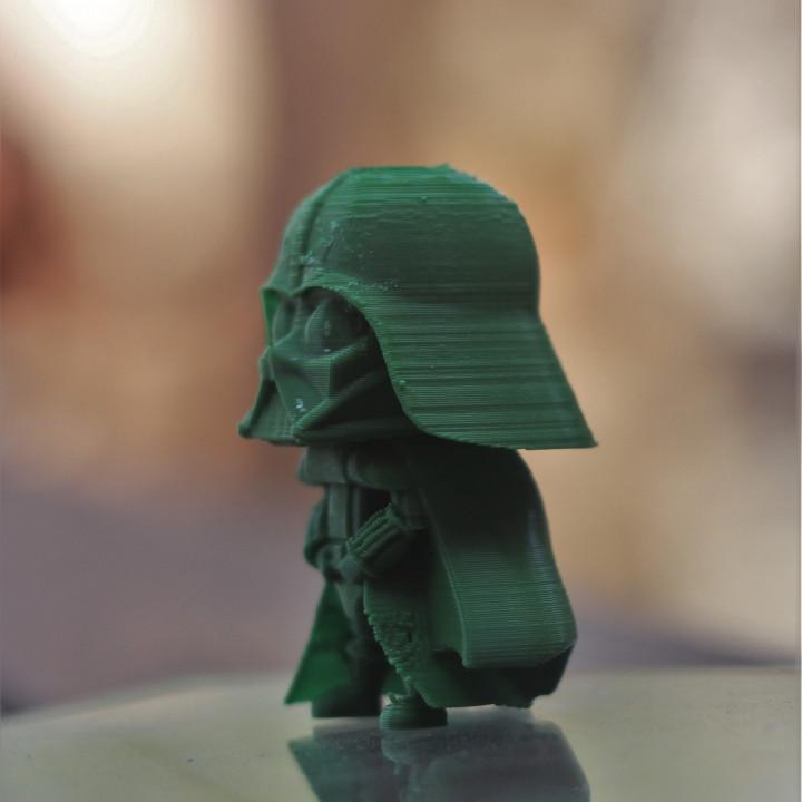 Darth Vader Mini Figurine 3d model