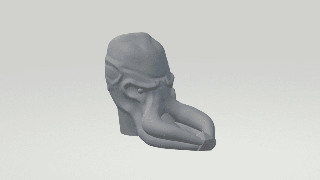 Mind Flayer Dice Tower - Print In Place - No Supports 3d model