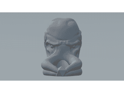 Mind Flayer Dice Tower - Print In Place - No Supports 3d model