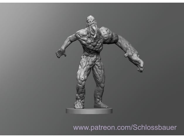 Abyssal wretch 3d model