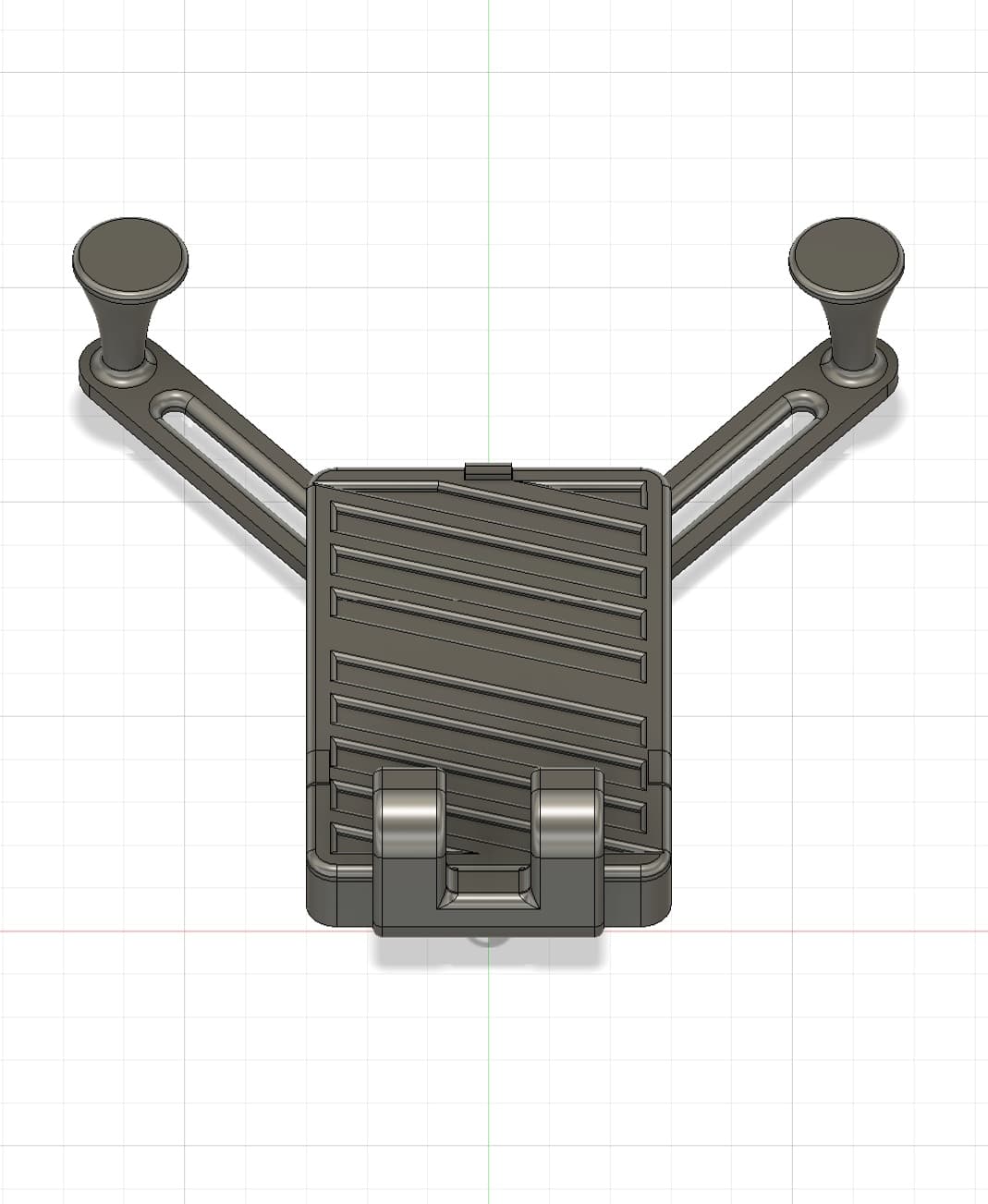 Automotive Gravity Phone Mount 3d model