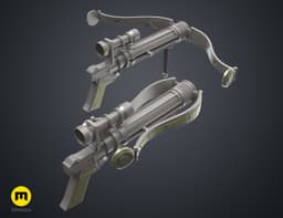 Omega’s energy crossbow – Bad Batch 3d model