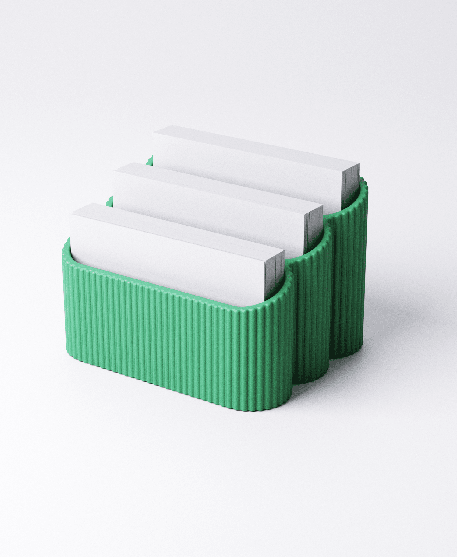Business Card Holder (Three Variants) 3d model