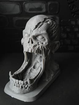 Zombie phone stand 3d model