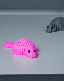 Floppy Manatee - Articulating flexi manatee 3d model