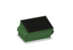 Articulating Mini Dumpster - scale model 3d model