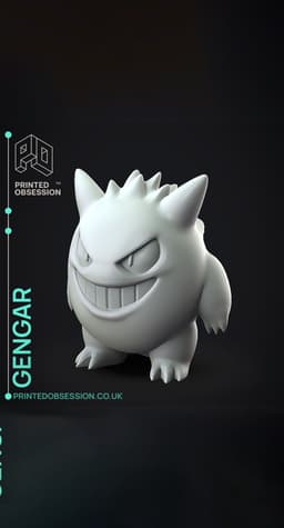 Gengar - Pokemon - Fan Art 3d model
