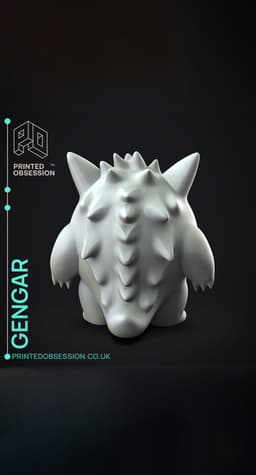 Gengar - Pokemon - Fan Art 3d model