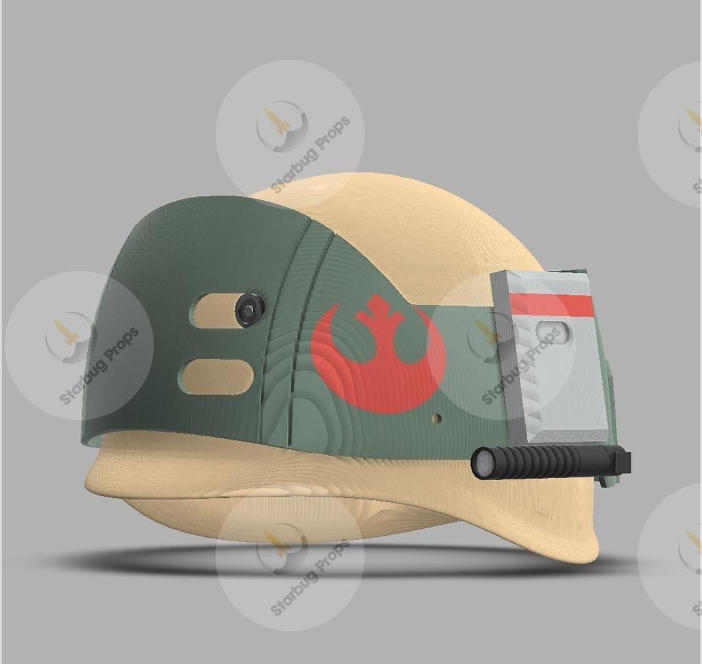 Rogue one Rebel Helmet 3d model