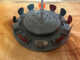 Knights of the Shred Table Pick Holder 3d model