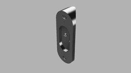 Reolink Doorbell (Wired - POE) - 90 Degree Corner Wall Mount Bracket 3d model