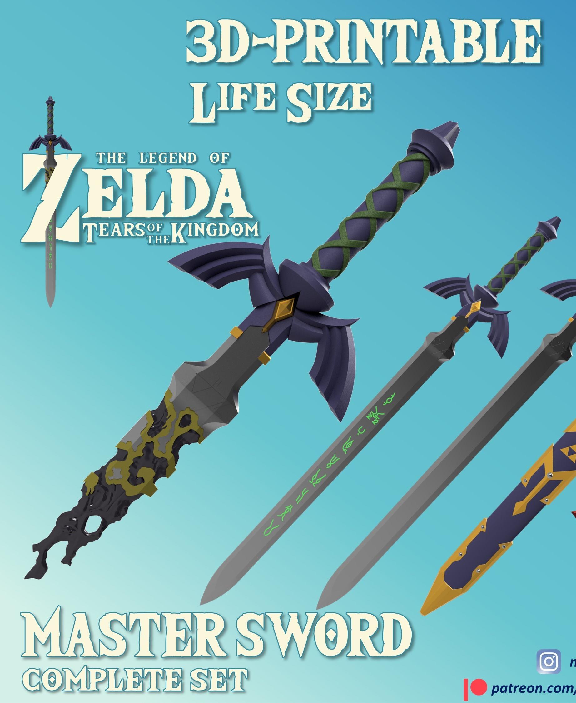 Master Sword  3d model