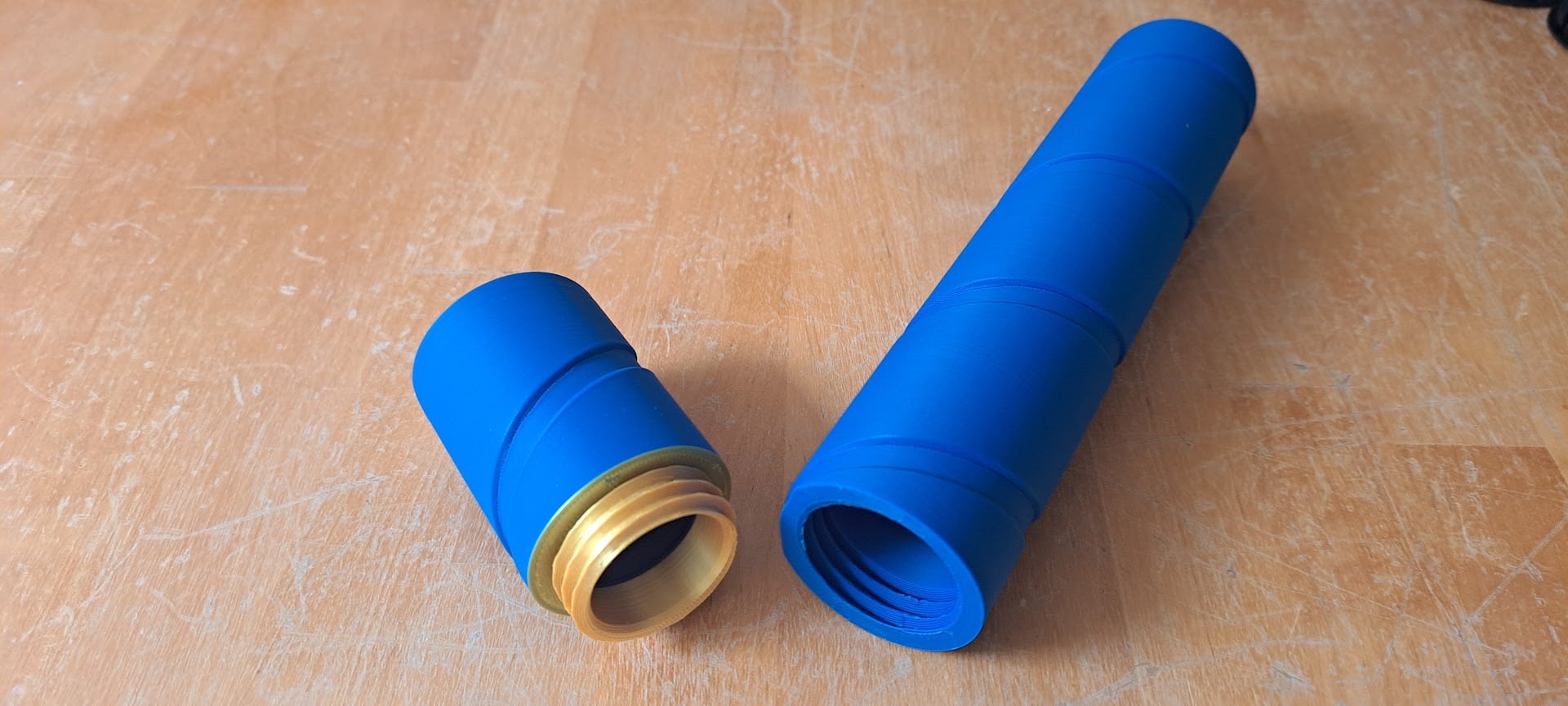 Tube Container 3d model