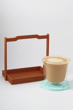SONGHE Carrying Tray – Snack, Serving & Storage Organizer with Handle 3d model