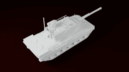 Leopard 2K German Main Battle Tank Military War Thunder Turret Toy Prop Replica Model Copy Battle Ve 3d model