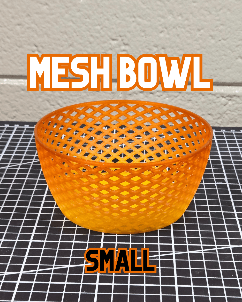 Mesh Bowl (Small) 3d model
