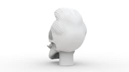 Beard Skull 2 3d model