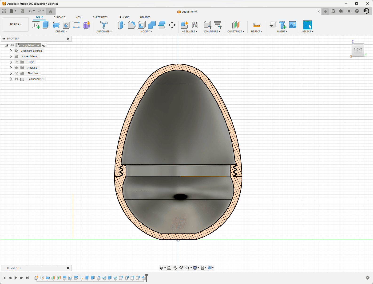 Yet Another Eggtainer 3d model