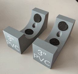 Pipe Jig for 3, 4, or 6 Inch PVC Pipes 3d model