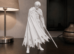 Attacco dei giganti: Levi Ackerman con Mantello 3d model