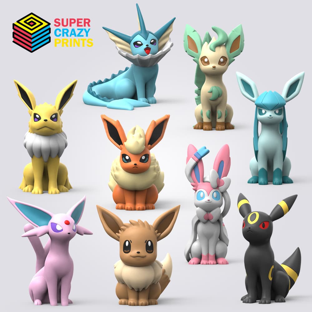 Eeveelution 3d model
