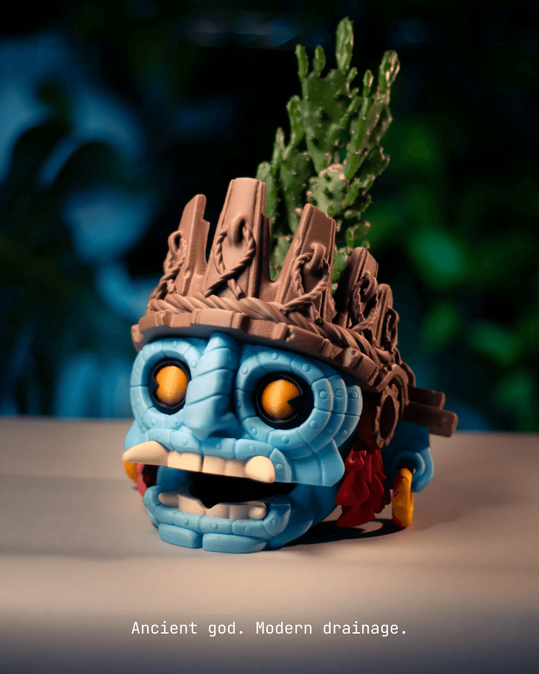 Aztec Planter 3d model
