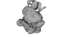 Azure Horned Guardian 3d model